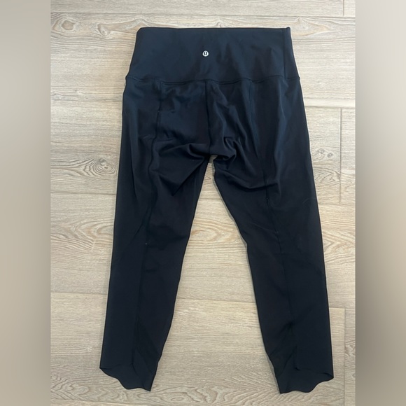 Black High-Waisted Lululemon Leggings - Picture 2 of 3
